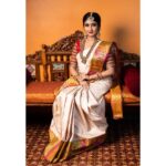 Archana Jois Instagram - MUA : @makeoverbysamridhi_ram Pc : @weddingraja Jewellery : @lotus_silver_jewellery