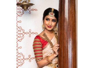Archana Jois Instagram - Subtle. Confident. Powerful. Unstoppable. Beautiful. Warrior. Queen. Woman. MUA : @makeoverbysamridhi_ram Pc : @weddingraja Jewellery : @lotus_silver_jewellery #womenofindia #bridalmakeup #traditional #southindian #womanofgrace