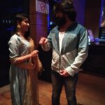 Archana Jois Instagram - Finally a picture with THE MONSTER!! 😍 @thenameisyash "KGF SUCCESS MEET" A day to be cherished! ❤️ #successmeet #monsterhit #yash #daytoremember #motherandson #25days #gratitude @rj_preethi earrings 🤗😘