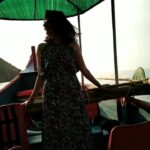 Archana Jois Instagram - Silhouette #boatride #goadiaries #silhouette #goodhairday