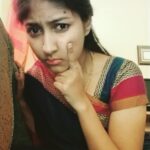 Archana Jois Instagram - #pimple #goaway #instamusically #musicallyindia #sareeswag #caravanpalace #wonderland