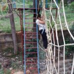 Archana Jois Instagram - Dad daughter duo doing masti in #thrillvalley and #funderapark at #yelagiri . BTW, very nice place to visit, suitable for young couples as well as families 😉 #zorbing #zipline #burmabridge #ropeactivities Yelagirihills, India