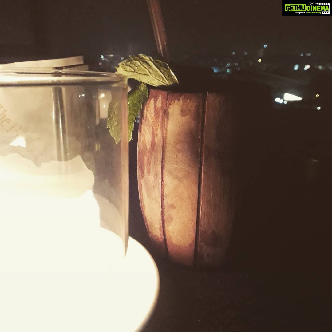 Archana Jois Instagram - Happiness is tasty food, lovely ambience, and of course his presence.. 😊