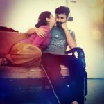 Archana Jois Instagram - My only addiction ❤ #husband #wife #love PC : my baby darling @jois_vaishnavi
