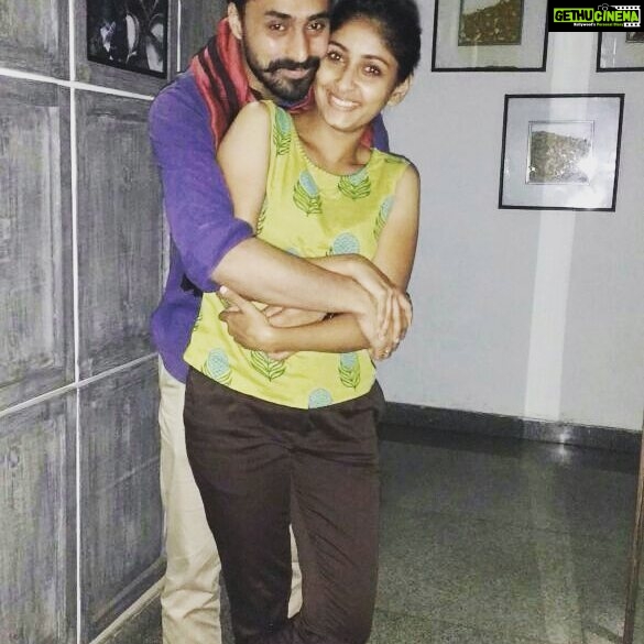Archana Jois Instagram - On the occasion of bheemanamavasye 😜 #husband #husbandandwife #myman #loveisintheair #goodnight