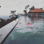 Archana Jois Instagram - Lost in space of my own..... #float #floataway #pool #underthesky #coorg #stillyetinaction #water&sky #naturebethebest PC @shreyasudupa