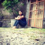 Archana Jois Instagram - When I lock my husband inside and keep a watch on him.. 😎 #husbandandwife #lockedinmyheart #mylove #myman #rishikeshdiaries PC : @darshchandrappa_official thank you :)