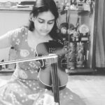 Archana Jois Instagram - Upcoming violinist! Way to go baby!! #music #musicians #violin #violinist #sissy #proudofyou! 😎💕