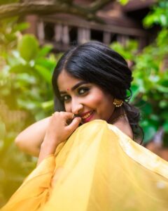 Archana Jois Instagram - Shot by: @koushikgowdaphotography 
Outfit: @houseofhitha 
M&H: @nidhis_make0ver 
Styled by: @stylejournalbyakki
Location : @satya.sports.village