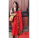Archana Jois Instagram - Day 4 of Natya kala conference Theme - Hues of Agni #nkc #nkc2019 #nirikshana #agni #fire #red #5elements #dance #art #learn #pose #click #chennai #margazhi #december #nomakeup #nofilters #krishnaganasabha Krishna Gana Sabha
