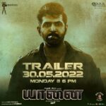 Arun Vijay Instagram – Electrifying #Yaanai 🐘 trailer to be out on May 30th @ 6 PM
#YaanaiTrailer

Hitting the screens from June 17th.
 #YaanaiFromJune17 
#DirectorHARI