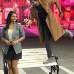 Ashna Zaveri Instagram - #BTS #othaithamarai Editor @nidhin_prem @_dharun_eevin_