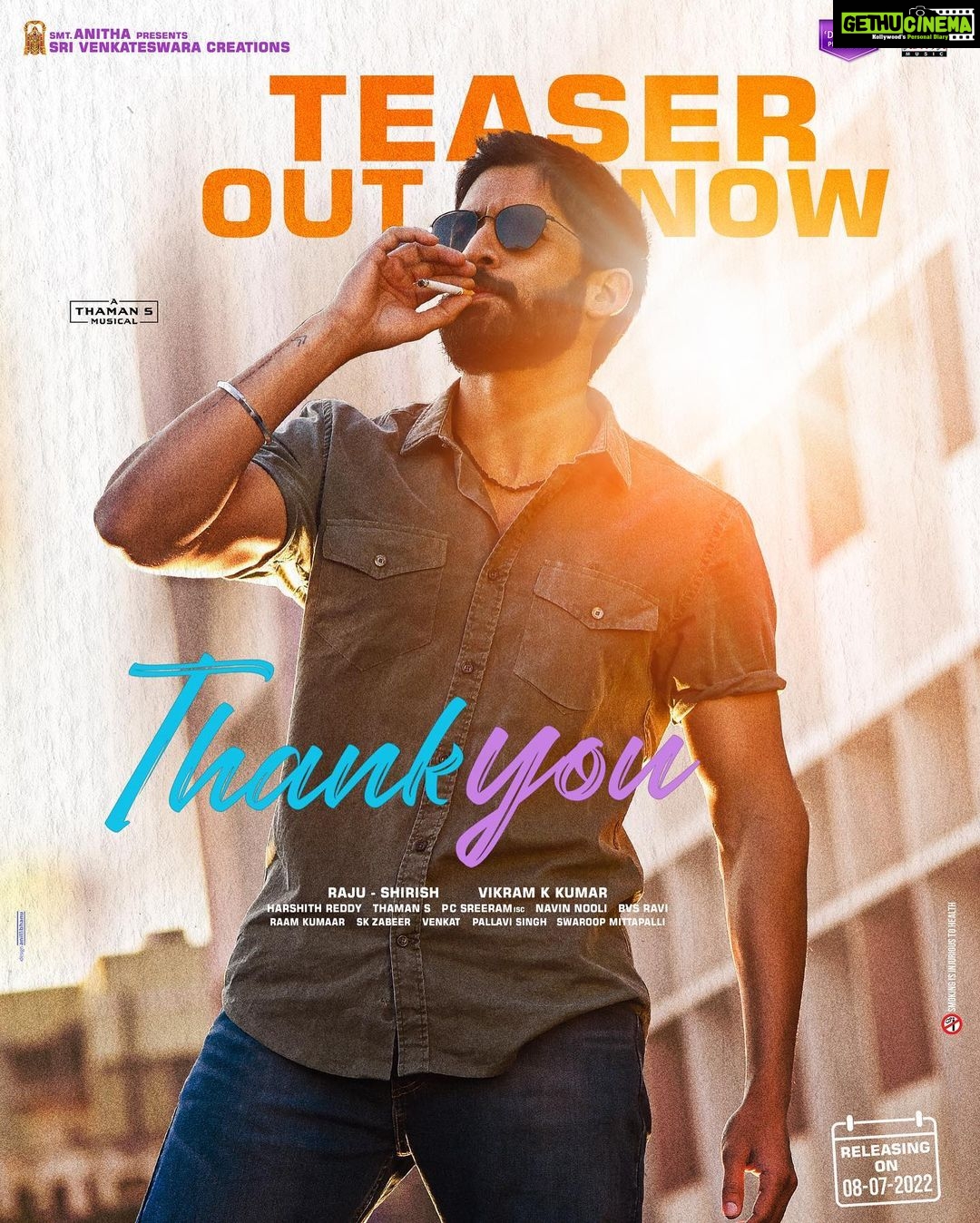 Avika Gor Instagram - #ThankYou teaser Out Now! Link In Bio @chayakkineni @raashiikhanna @thisisvikramkumar @musicthaman @srivenkateswaracreations @pcsreeram.isc @malvikanairofficial @saisushanthreddy @avikagor @navinnooli @harshithsri @hanshithareddy