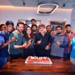 Bharath Instagram – #LOVE ❤️ movie shoot “ WRAPPED” successfully and celebrated 🎉 the occasion. See u all with the teaser soon. @vanibhojan_ @rpfilms_official 

#Bharath50 
@rpfilms_official @p.g.muthiah @actor_vivekprasanna @Danielanniepope #RonnieRaphael @iamswayamsiddha @teamaimpr @decoffl