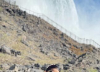 Bhumika Chawla Instagram - Niagara Falls …. The third time around .. the first time I went was with my mother from Canada . The second time was with Bharat in 2012 and friends -from USA The third time around is with Y and my friends from USA . As I grow in age I seem to enjoy things more and treasure and value things much more . This time was fantastic . Loved every moment of it … 🙏❤️ Living in Gratitude 🙏