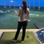 Bhumika Chawla Instagram – Taste of life .. with a glass of wine and a golf club in hand @topgolf — thank you to my dear friends in Ohio for a  such a memorable and fun last few days 🙏✨😊