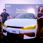 Catherine Tresa Instagram – Unveiled the All New EV6 @AutomotiveKia, Hi-tech City.
@kiaind #automotivekiatelangana #hasankhan_9999 @alwaysjani #EV6