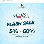 Chinmayi Instagram - For you and your mom, we are having a flash sale for Mother's Day! ♥️ Don't let this sale slip away, we are giving you 5% - 60% off on 50+ products site wide 🥰 Starts on May 7th, 8pm - May 9th, 8am ⭐ Stay tuned! ‼️ 📬 - isleofskin.com #sale #flashsale #isleofskin #skincare #skin #mothersday #selfcare #offers #staytuned