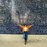 Dhanya Balakrishna Instagram – WALL OF LOVE!! ‘I love you’ written in over 250 languages. #montmartre #paris #actor #cinema #iloveyou