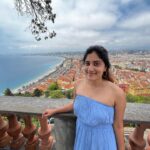 Dhanya Balakrishna Instagram - Southern France 😘💃🏻🧡💙🧡💙🧡💙 #nicefrance #castlehill #nice #paris #france🇫🇷 #love