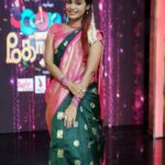 Dharsha Gupta Instagram - 💚💗Don't forget to watch cook with comali 2 @vijaytelevision today 6.30pm💗💚
