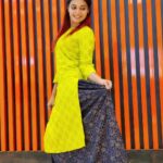 Dharsha Gupta Instagram - 💚💙You don’t always need a plan. Sometimes you just need to breathe, trust, let go and see what happens💙💚 Dress- @fashionn__library
