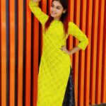 Dharsha Gupta Instagram - 💚💙You don’t always need a plan. Sometimes you just need to breathe, trust, let go and see what happens💙💚 Dress- @fashionn__library