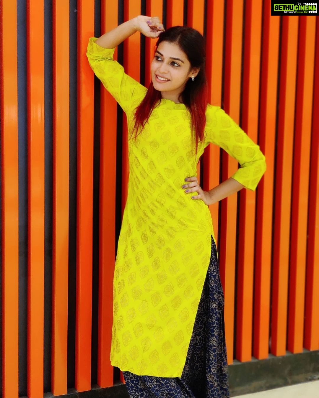 Dharsha Gupta Instagram - 💚💙You don’t always need a plan. Sometimes you just need to breathe, trust, let go and see what happens💙💚 Dress- @fashionn__library