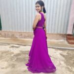 Dharsha Gupta Instagram - 💜💜We didn’t realize we were making memories, we just knew we were having fun💜💜 💜💜Don't miss to watch cook with comali-2 @vijaytelevision sat-sun @6.30pm💜💜 Stylist- @pansyraja Beautiful costume- @kaavyareddycouturestudio