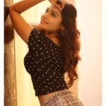 Dharsha Gupta Instagram - 🖤🤍Just like my eyeliner, I always wing it🤍🖤 Pic - @manoj__arulmozhi___varman