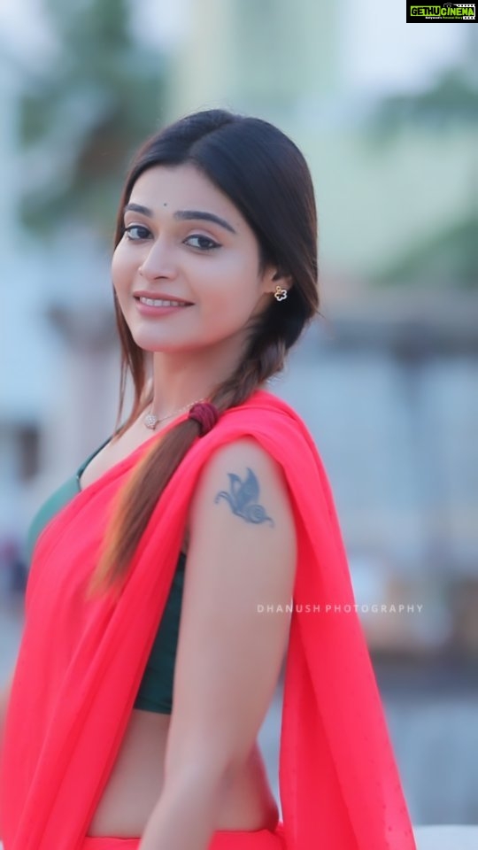 Dharsha Gupta Instagram - 💗💚 Vc- @dhanush__photography