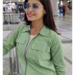 Dharsha Gupta Instagram – 💚The best way to take revenge against those who insult you is to be more successful than them💚
Costume- @classymissyyy 
Coolers- @brandstore_tvl 
Handbag- @trend.__.store