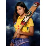 Dharsha Gupta Instagram – 😇Always my favorite is csk😇
😇Waiting & Wanting to win😇
Pic- @talentwood.in