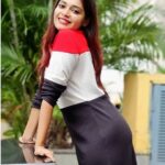 Dharsha Gupta Instagram – ❤🖤🤍Stop doubting yourself. Work hard and make it happen❤🖤🤍
Dress- @victorious_women_clothingstore