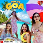 Dharsha Gupta Instagram - 💙Watch my Goa fun at 'DharshaGupta YouTube' channel💙 💙Link in bio💙