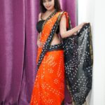 Dharsha Gupta Instagram – 🧡🖤Know your worth but don’t forget to add tax🧡🖤
Saree- @fashivaclothing