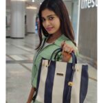 Dharsha Gupta Instagram - 💚The best way to take revenge against those who insult you is to be more successful than them💚 Costume- @classymissyyy Coolers- @brandstore_tvl Handbag- @trend.__.store