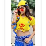 Dharsha Gupta Instagram – 😇Always my favorite is csk😇
😇Waiting & Wanting to win😇
Pic- @talentwood.in