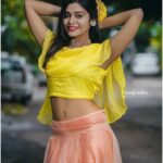 Dharsha Gupta Instagram - 💛🧡Look for the magic in every moment🧡💛 Pic- @viewfinder_portrait Retouch- @hakuna_matatata_ Costume- @be_fabulla_ Hairstyle- @subaadesh