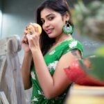Dharsha Gupta Instagram – 💚🤍Follow your heart in everything you do🤍💚
Pic- @raj_isaac_photography 
Earring- @twinkle_jewelleries