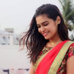 Dharsha Gupta Instagram - ❤பல உறவுகளால் தரமுடியாத ஆறுதலையும் நிம்மதியையும் சில நேரம் தனிமை தந்துவிடும்❤ Pc- @jayanthsphotography Saree- @aahashopping