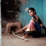 Dharsha Gupta Instagram - 🥰Pazhamai virumbum nan🥰 Pc- @raj_isaac_photography Saree- @_sai_boutiques