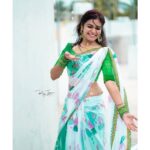 Dharsha Gupta Instagram – 🤍💚You don’t always need a plan, sometimes u just need a breathe, trust, let go & see what happens💚🤍
🤍💚Gudeve💚🤍
Pc – @raj_isaac_photography 
Saree- @gritty_haute_couture