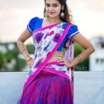 Dharsha Gupta Instagram – Life is beautiful💙💖 if v ignore negativity, overcome struggles & hardworking til v succeed💖💙
Gudmrng💖💙
.
.
P.C.- @raj_isaac_photography 
Costume & earring – @kovai.trendz