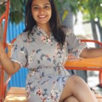 Dharsha Gupta Instagram - My first ride in Rickshaw 🤩🤩🤩 Loved it aloooooot 🥰🥰 GOODMORNING 🌞🌞🌞 . . . . . . . . . #rickshaw #love #loveyourself #live #life #happy #happyme #fun #dresses #enjoy #thursday #morning #morningvibes