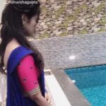 Dharsha Gupta Instagram - 🙈🙈 Blouse- @feathersurabi.ds Saree- @abicreation.attur . . . . . . . . . . . . #tiktok #tiktokindia #tiktoktamil #happy #happyme #love #loveyourself #live #life #fun #saree #sareeblousedesigns #sareelovers #vijaytv #vijaytvserial #serial #senthoorapoove #dharsha