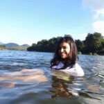 Dharsha Gupta Instagram - Gudeve chelmzzzz 🥰🥰 . . . . . . . . . . . . . . . #river #fun #happy #happytime #smile #fun #live #life #love #loveyourself #nature #naturephotography #naturelovers