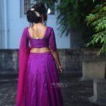 Dharsha Gupta Instagram – Gudmrng chelmzzzz 💜💜💜
Costume- @feathersurabi.ds 
Jewelry- @chennai_jazz 
M&H- @orchid_pavi_muah 
P.C.- @arvindkannan_ .
.
.
.
.
.
.
.
.
#costume #costumedesigner #lehanga #accessories #live #life #love #loveyourself #purple #happy #positivevibes #positive