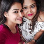 Dharsha Gupta Instagram - LovelyUs❤️❤️❤️ . . . . . . . . . #frocks #westerndresses #western #red #floral #accessories #friends #friendship #love #live #loveyourself Mahabalipuram, Tamil Nadu, India