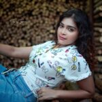Dharsha Gupta Instagram – 💙🤍Lead from the heart, not the head🤍💙
Pic- @freezingweds_by_rajisaac @raj_isaac_photography 
Hairstylist- @malki_natasha